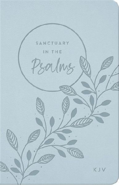 Kjv, Sanctuary in the Psalms: Promise Book, Leathersoft, Blue