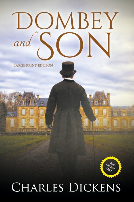 Dombey and Son (Annotated, Large Print)