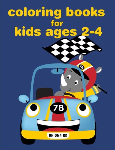 Coloring Books For Kids Ages 2-4 Christmas Book Coloring Pages with Funny, Easy, and Relax