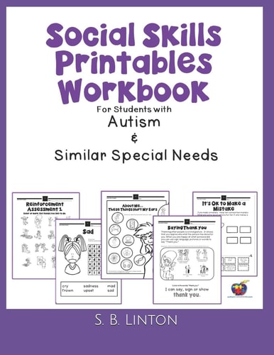 Social Skills Printables Workbook For Students with Autism and Similar Special Needs