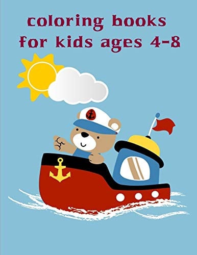 Coloring Books For Kids Ages 4-8 An Adorable Coloring Christmas Book with Cute Animals, Playful Kids, Best for Children