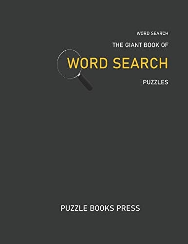 Word Search The Giant Book Of Word Search Puzzles