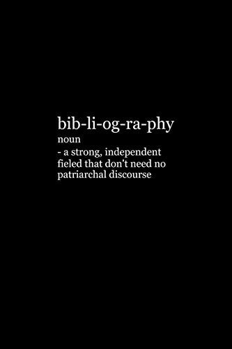 Bibliography Definition Womens Book History