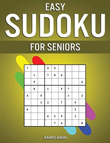 Easy Sudoku for Seniors 250 Large Print & Easy to Solve Sudokus with Solutions for Seniors