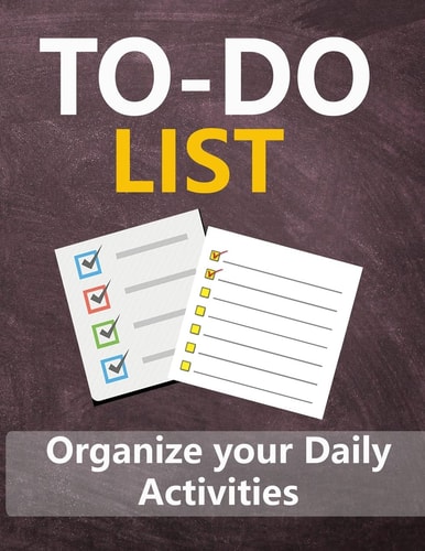 To - Do List Organize Your Daily Activities
