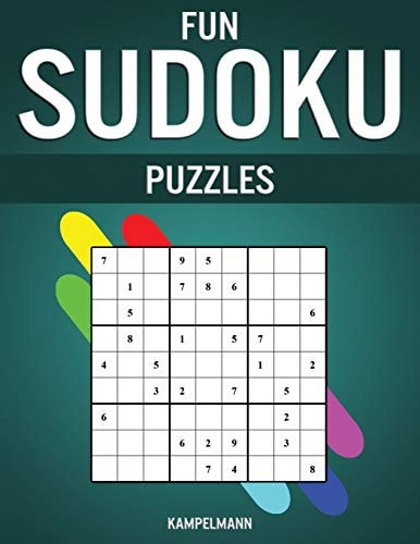 Fun Sudoku Puzzles 200 Easy and Enjoyable Sudokus with Solutions