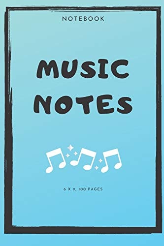Notebook Music Notes
