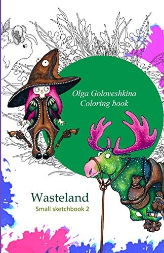 Wasteland Coloring Book