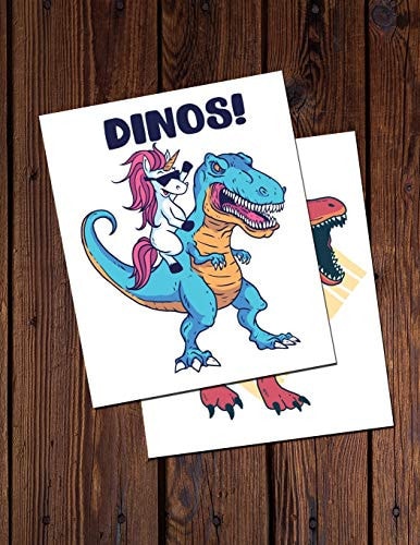Dinos! Fun Dinosaur Holiday Coloring Book * 8.5" X 11" 74 Pages