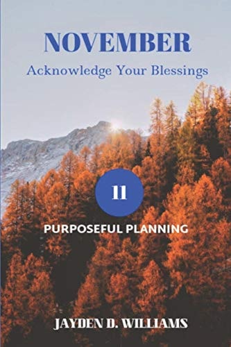 November Acknowledge Your Blessings
