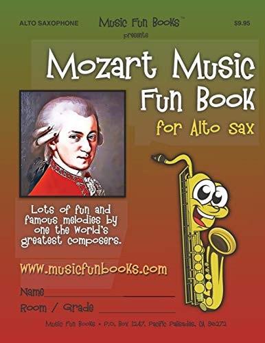 Mozart Music Fun Book for Alto Sax