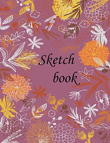 Drawing Notebook for Markers Writing Painting Sketching Or Doodling 8. 5*11