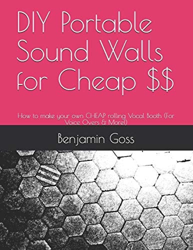 DIY Portable Sound Walls for Cheap $$ How to Make Your Own CHEAP Rolling Vocal Booth (For Voice Overs & More!)