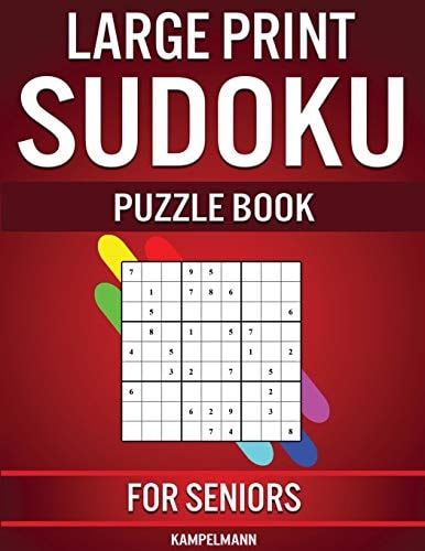 Large Print Sudoku Puzzle Book for Seniors 250 Easy to Solve Sudokus for Seniors with Instructions and Solutions - Large Print
