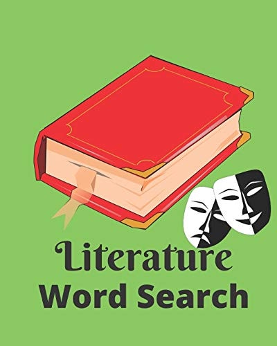 Literature Word Search Themed Literature Word Find Puzzle Book - American, British, Contemporary and World
