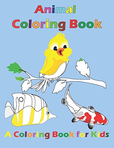 Animal Coloring Book for Kids Coloring Book Awesome Animals