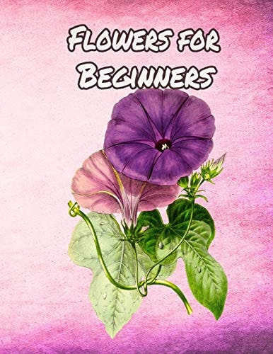 Flowers for Beginners An Adult Coloring Book with Fun, Easy, and Relaxing Coloring Pages