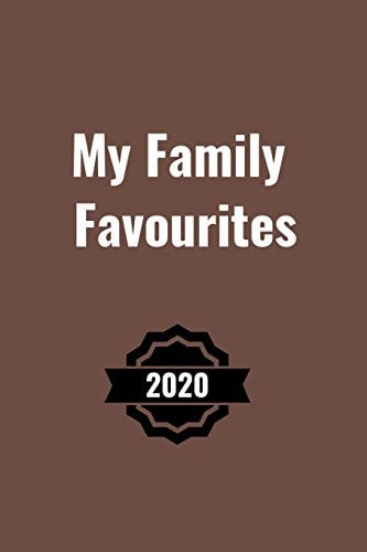 My Family Favourites 2020 Paperback