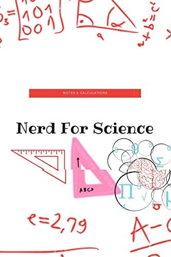 Nerd For Science Rough Book For Rough Work Calculations and Facts