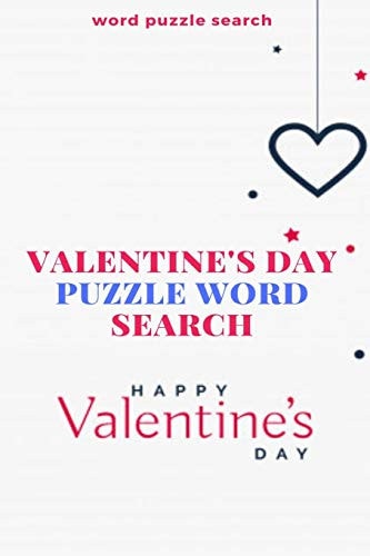 Word Puzzle Search Valentine's Day Puzzle Word Search Happy Valentine's Day