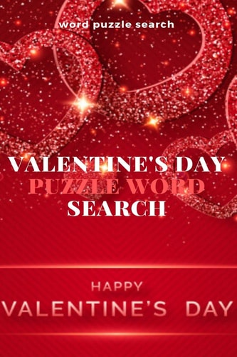 Word Puzzle Search Valentine's Day Puzzle Word Search Happy Valentine's Day