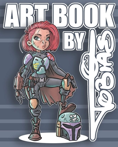 Art Book By Tobias A Decade Plus of Artwork