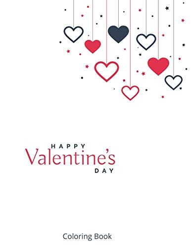 Happy Valentine's Day Coloring Book The Big Valentine's Day Coloring Book