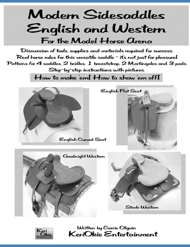 Modern Side Saddles, English and Western For the Model Horse Arena