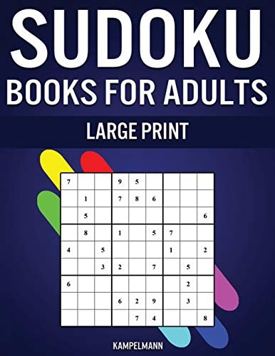 Sudoku Book for Adults Large Print 200 Large Print Sudokus from Easy to Hard for Grown Ups