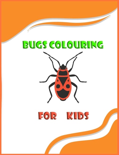 Bugs Colouring for Kids 27 Designe Uncolored for Kids 4-8