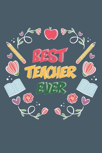 Best Teacher Ever Teacher Appreciation Gift, Teacher Thank You Gift, Teacher End of the School Year Gift, Birthday Gift for Teachers, Teachers' Day Gift, Teacher Retirement Gift