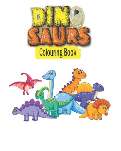 Dinosaur Colouring Book