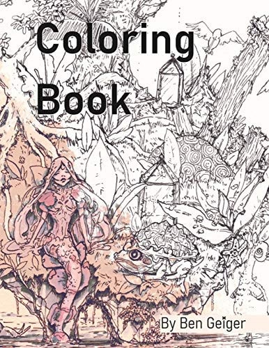 Coloring Book Ben Geiger Art