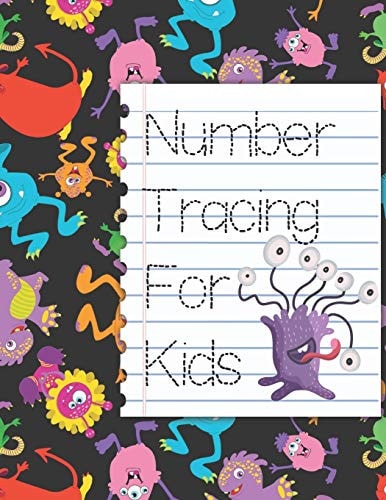Number Tracing For Kids Learn to Trace Numbers Counting Workbook For Kids