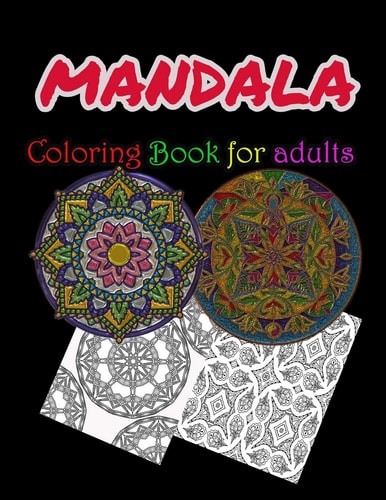 Mandala Coloring Book For Adults Stress Relieving Mandala Designs For Adults Relaxation