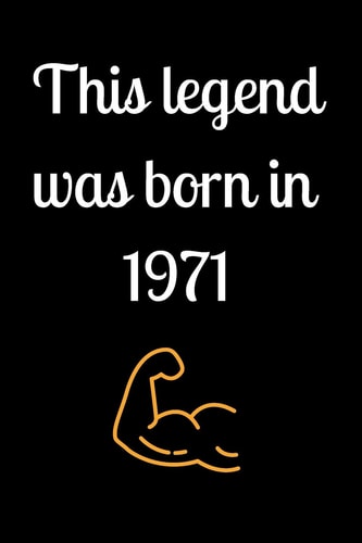 This Legend Was Born In 1971