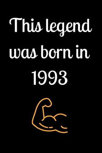 This Legend Was Born In 1993