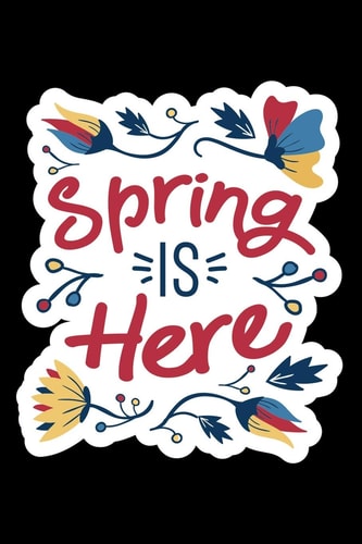 Spring 120 Pages DINA5 My Garden Spring Hobby Gardener Gift 120 Pages DINA5