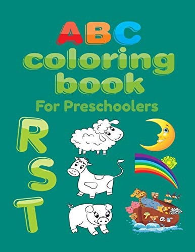 ABC Coloring Book For Preschoolers Big Preschool Workbook Abc Coloring Book for Kids, Ages 3 - 5, Colors, Shapes, Numbers 1-10, Alphabet, Pre-Writing, Pre-Reading, Phonics,