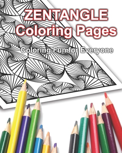 Zentangle Coloring Pages Coloring Fun for Everyone!
