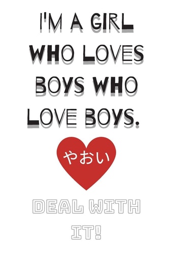 Deal With It For the Love of Yaoi (White Cover)