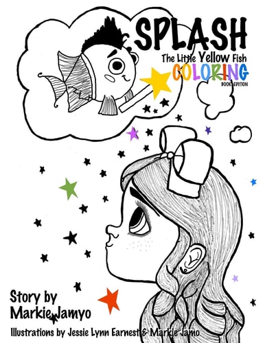 Splash The Little Yellow Fish (Coloring Book)