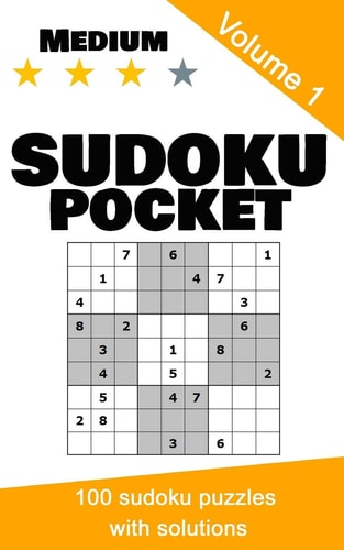 Sudoku Pocket 100 Sudoku Puzzles, Medium Level, Volume 1