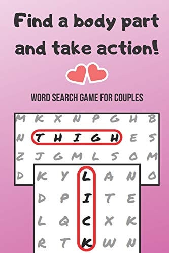 Word Search Game for Couples Puzzle Challenge for Adults - Naughty Foreplay - Large Print - Romantic Puzzle Book - for Boyfriend, Girlfriend, Husband Or Wife