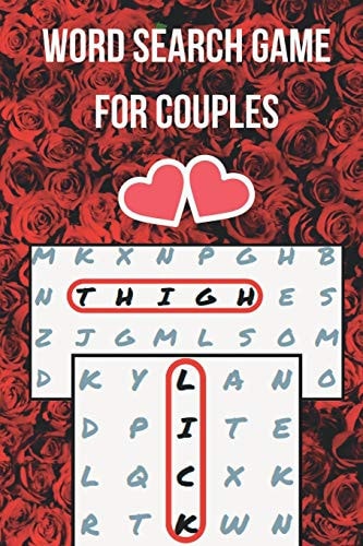 Word Search Game for Couples Puzzle Challenge for Adults - Naughty Foreplay - Large Print - Romantic Puzzle Book - for Boyfriend, Girlfriend, Husband Or Wife