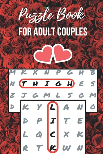 Puzzle Book for Adult Couples Word Search Game for Adults - Naughty Foreplay - Large Print - Challenge for Boyfriend, Girlfriend, Husband Or Wife