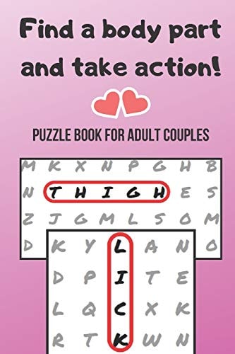 Puzzle Book for Adult Couples Word Search Game for Adults - Naughty Foreplay - Large Print - Challenge for Boyfriend, Girlfriend, Husband Or Wife