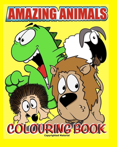Amazing Animals Colouring Book