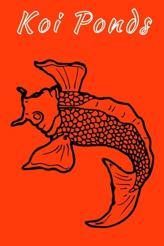Koi Ponds Customized Compact Koi Pond Logging Book, Thoroughly Formatted, Great For Tracking & Scheduling Routine Maintenance, Including Water Chemistry, Fish Health & Much More (120 Pages)