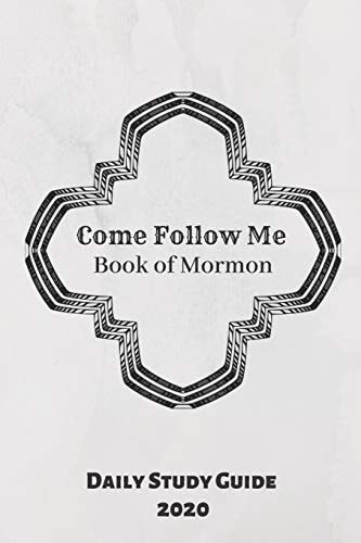 Come Follow Me Book of Mormon Daily Study Guide 2020 Marble Cover Edition